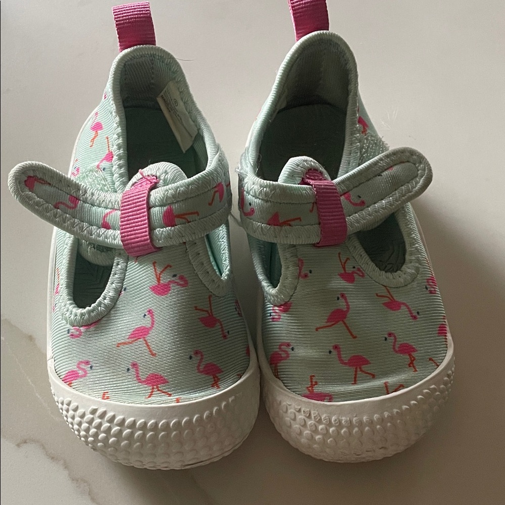 Target Kids Flamingo Water Shoes - Pink and Green